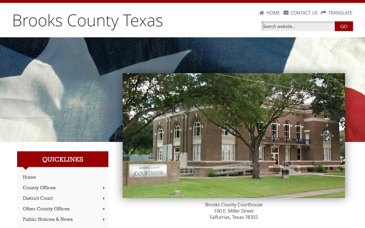 Brooks County marriage license information
