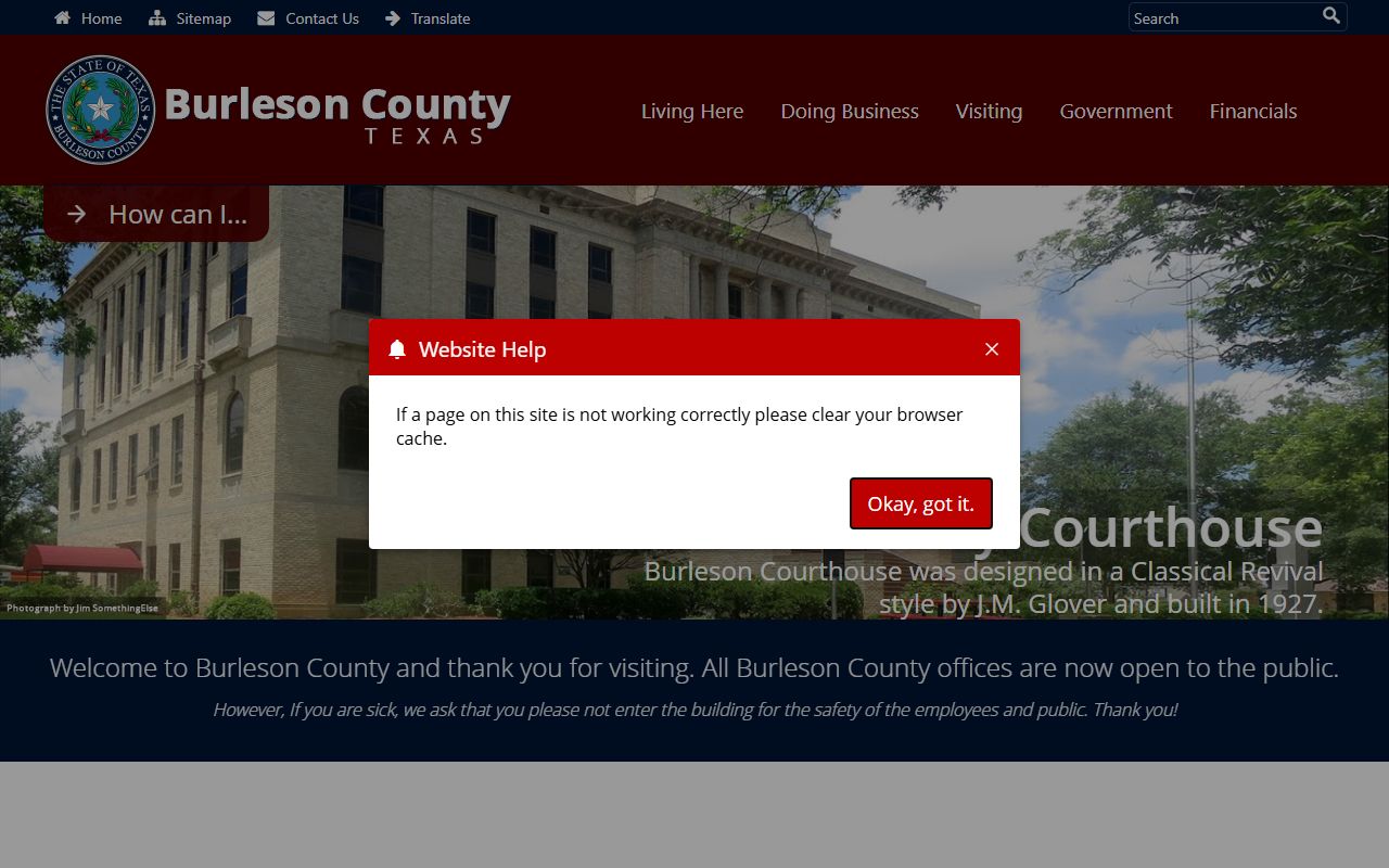 Burleson County marriage license information