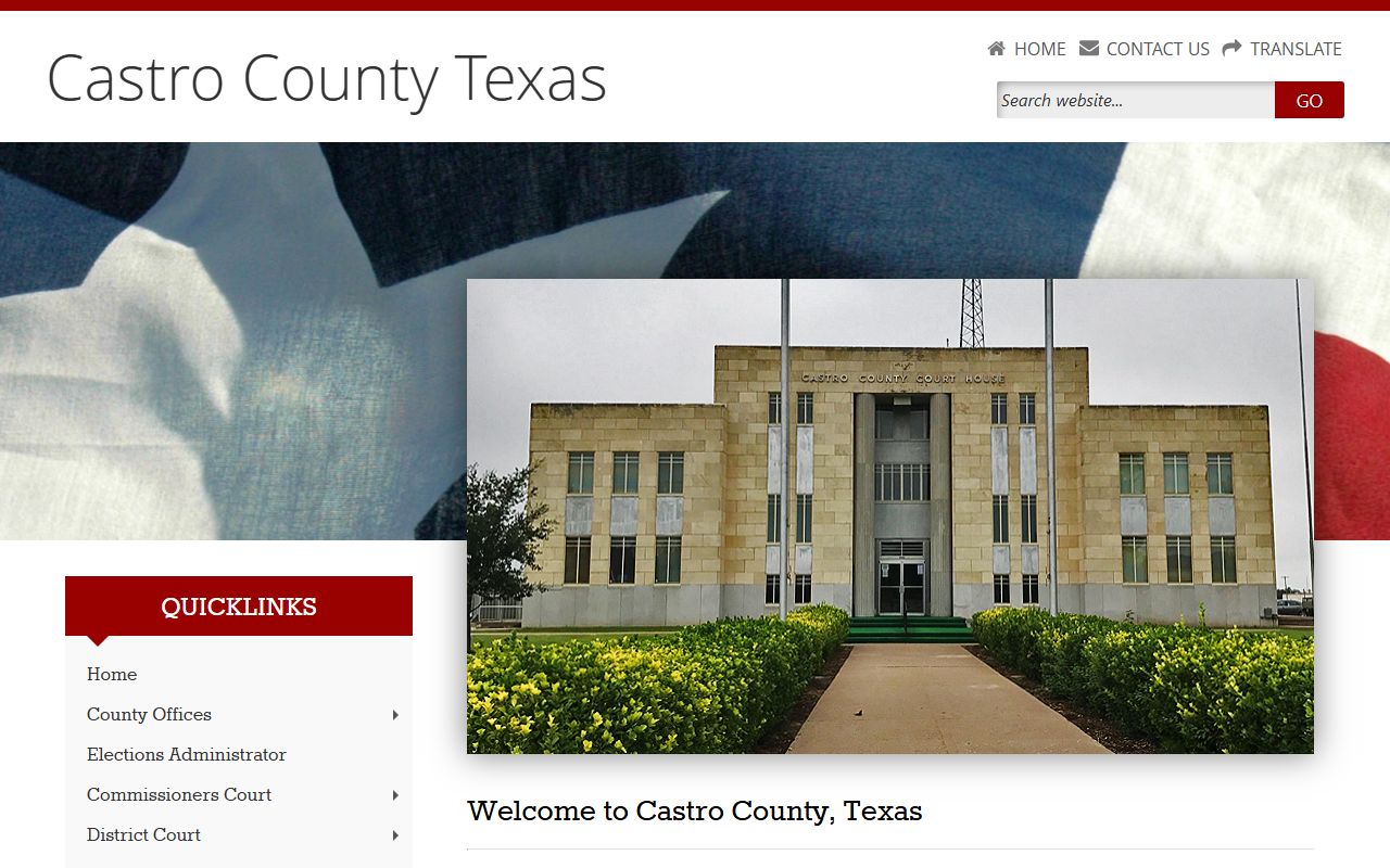 Castro County Clerk office in Dimmitt Texas for marriage license