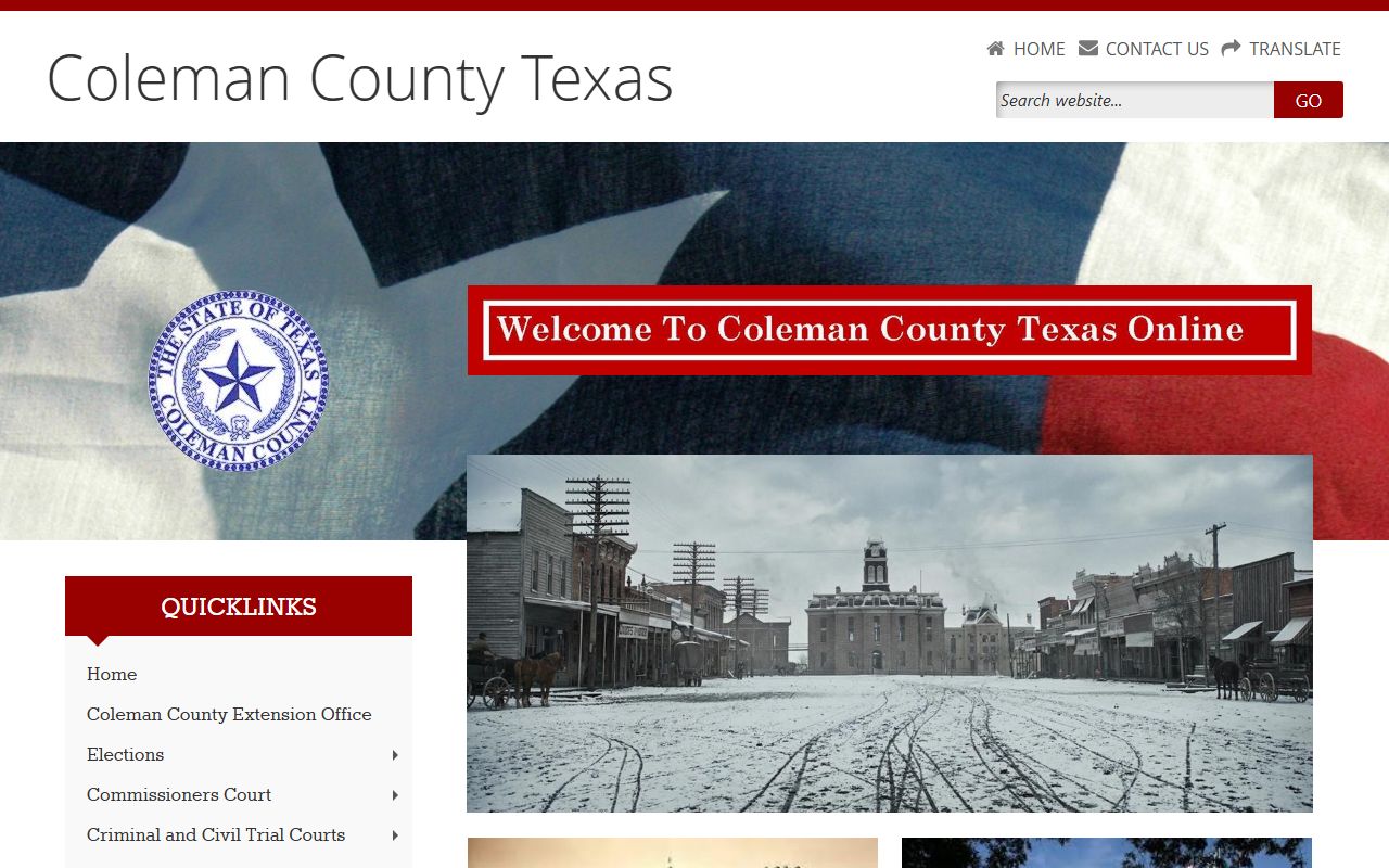 Coleman County marriage license information