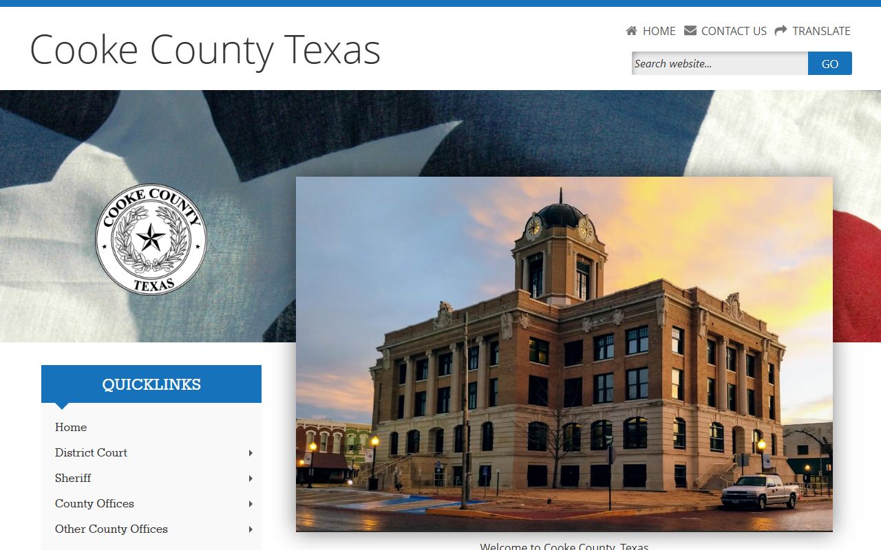 Cooke County marriage license information