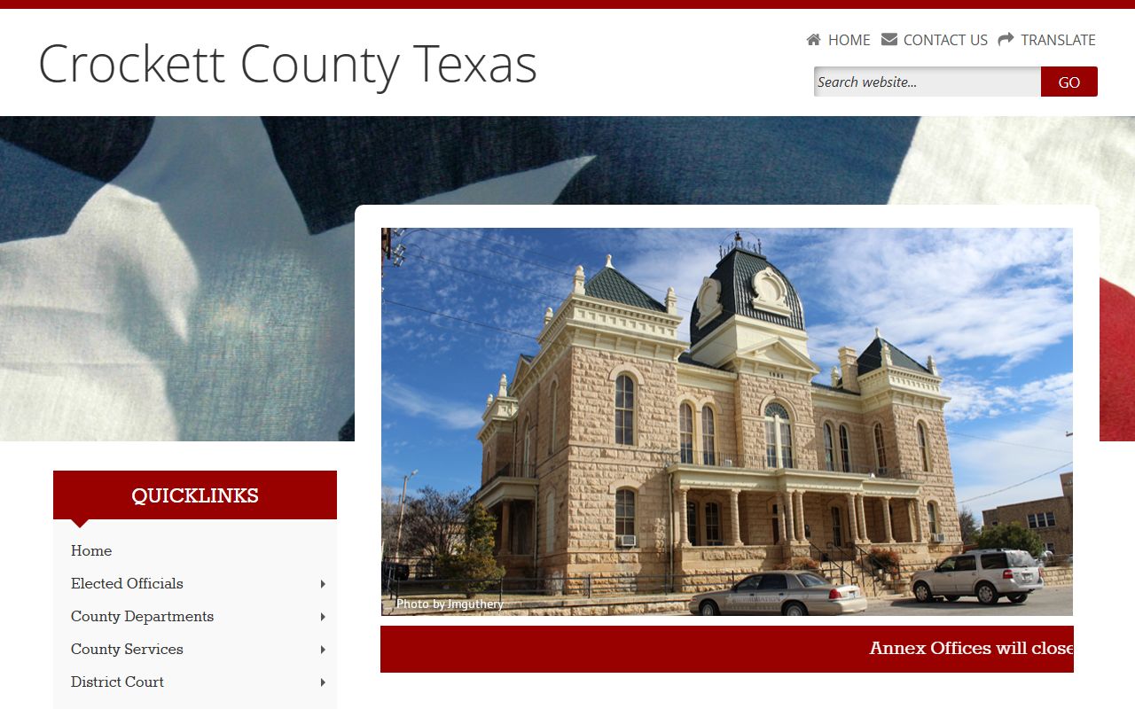 Crockett County marriage license information