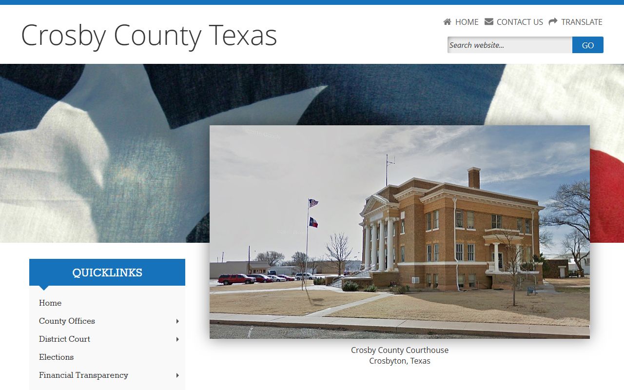 Crosby County marriage license information