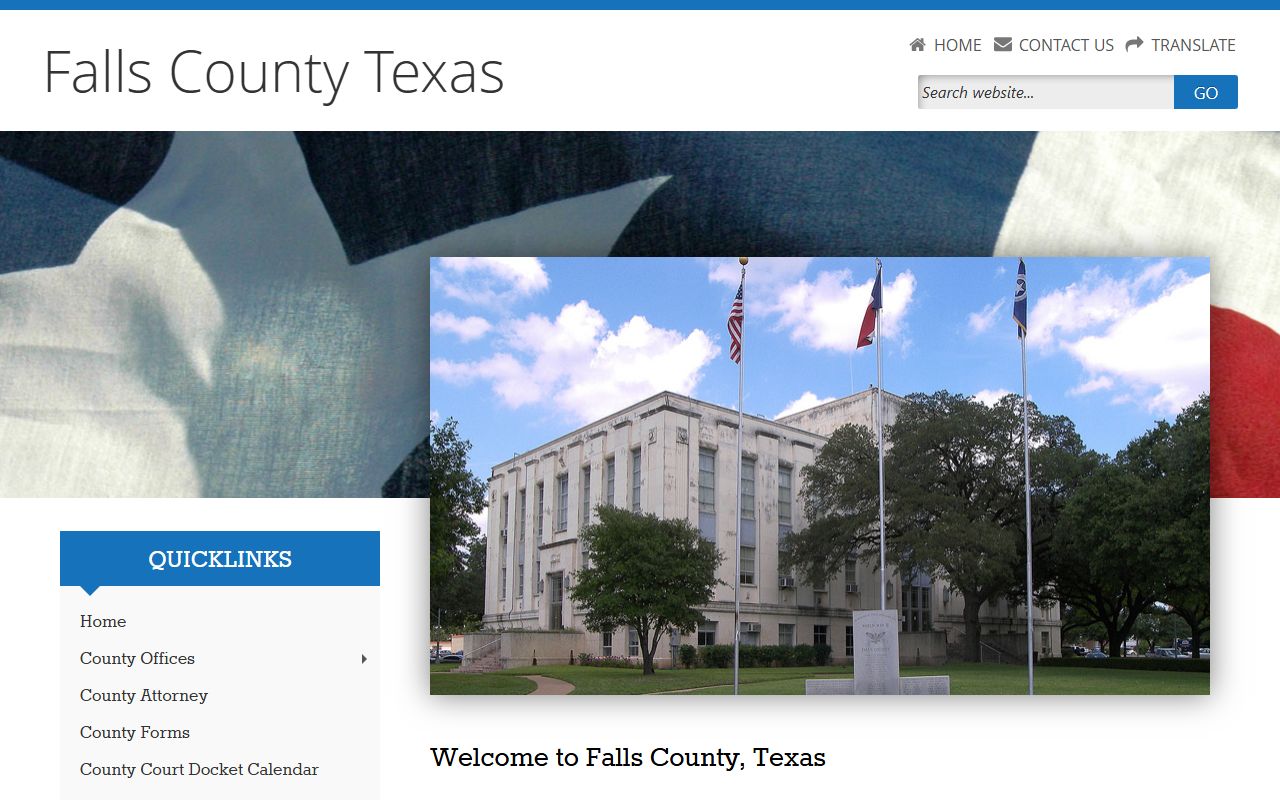 Falls County marriage license office Marlin Texas