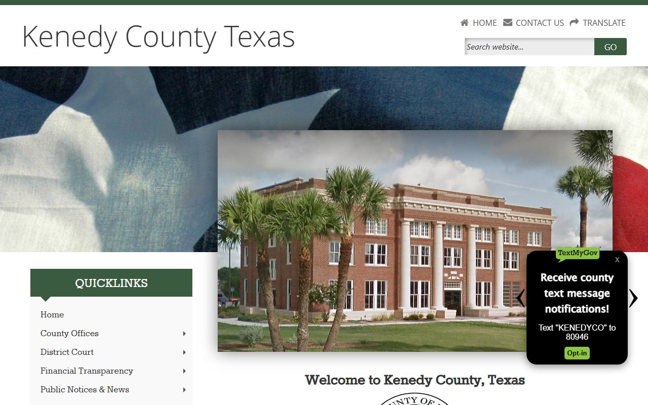 Kenedy County marriage license office information