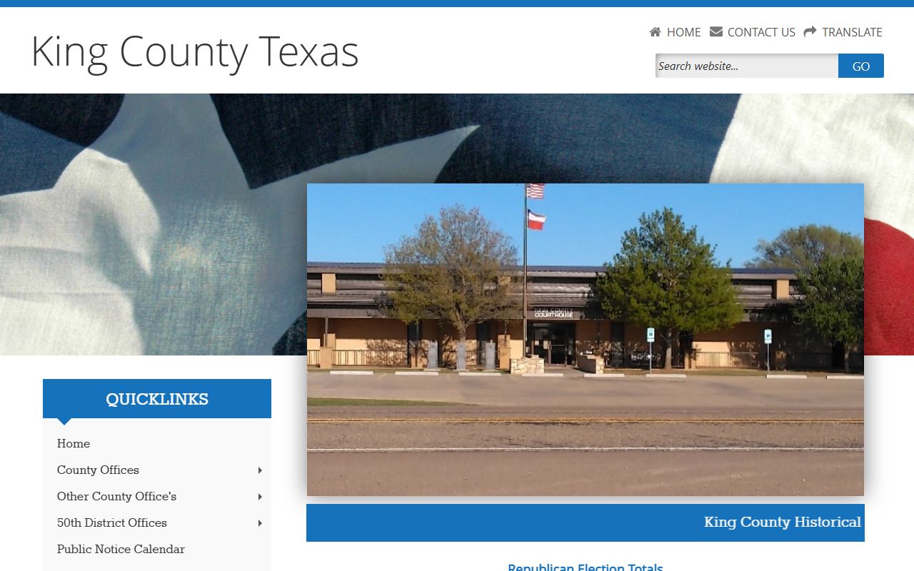 King County Texas marriage license office information