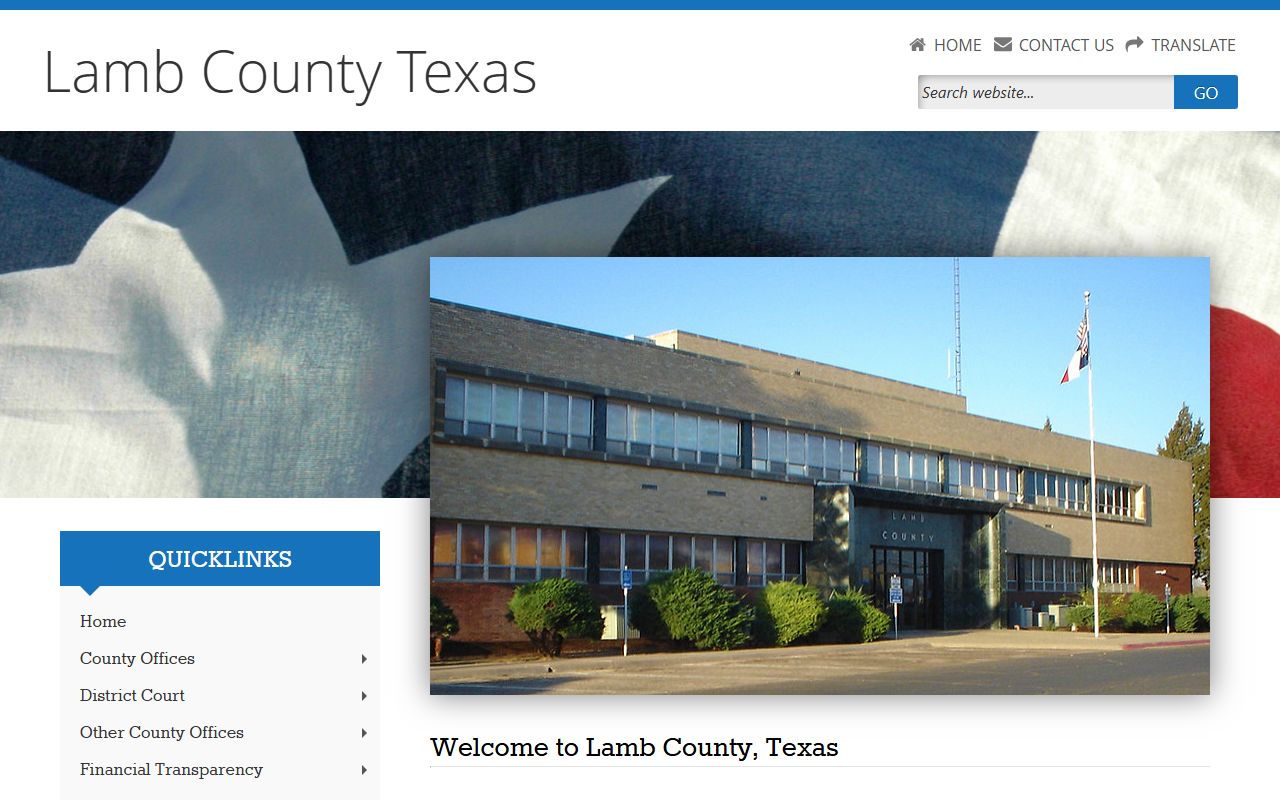 Lamb County marriage license office information