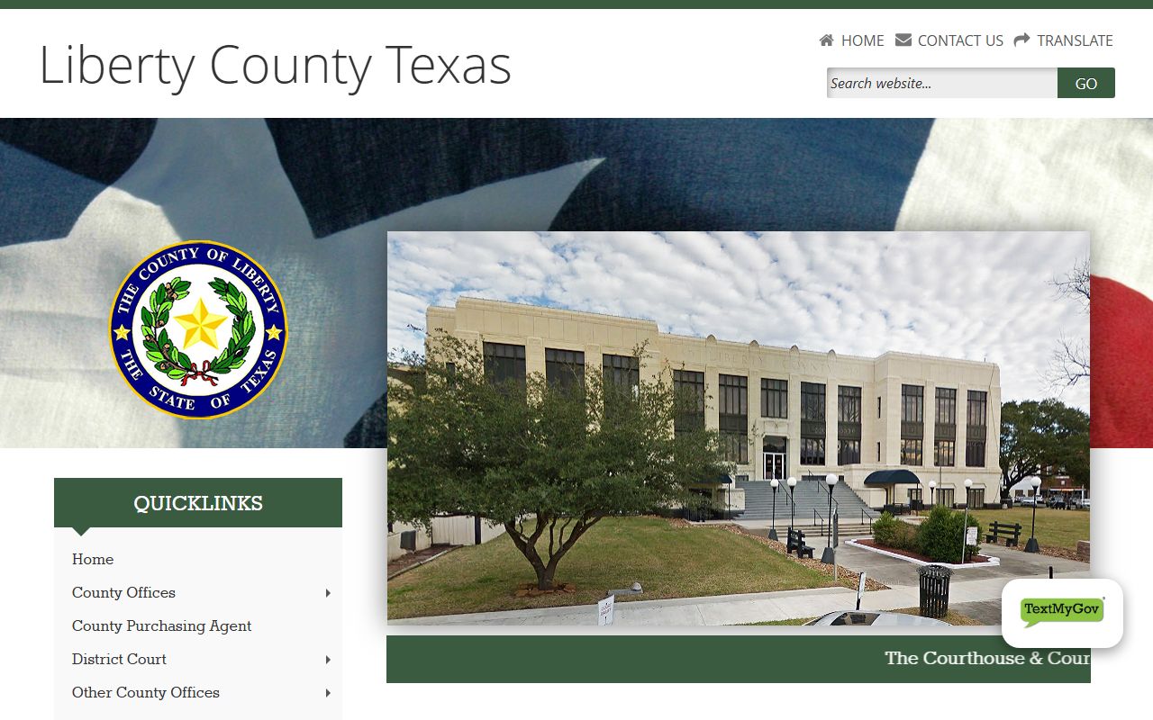Liberty County marriage license clerk office information
