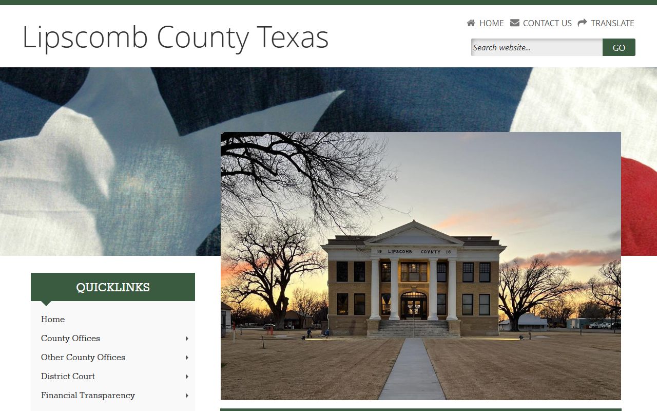 Lipscomb County marriage license office information