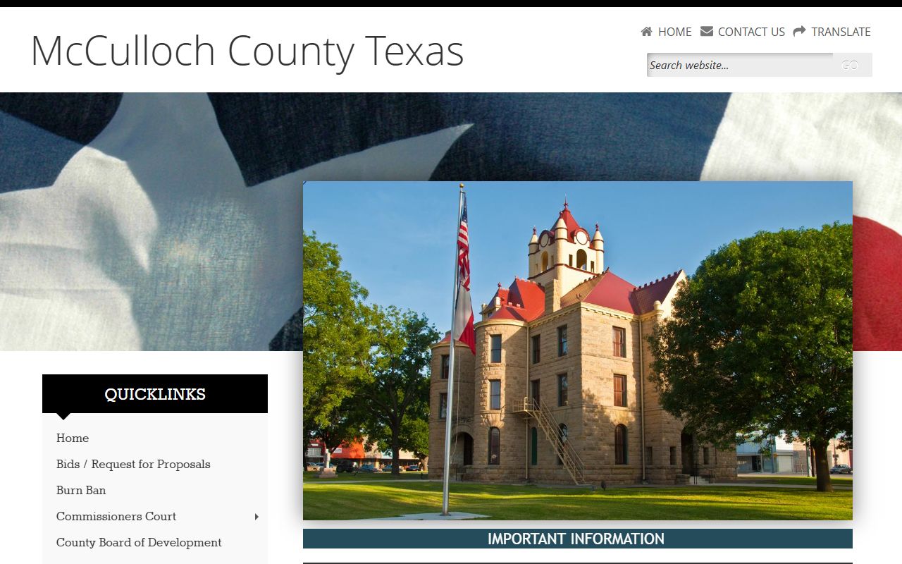 McCulloch County Texas marriage license office Brady