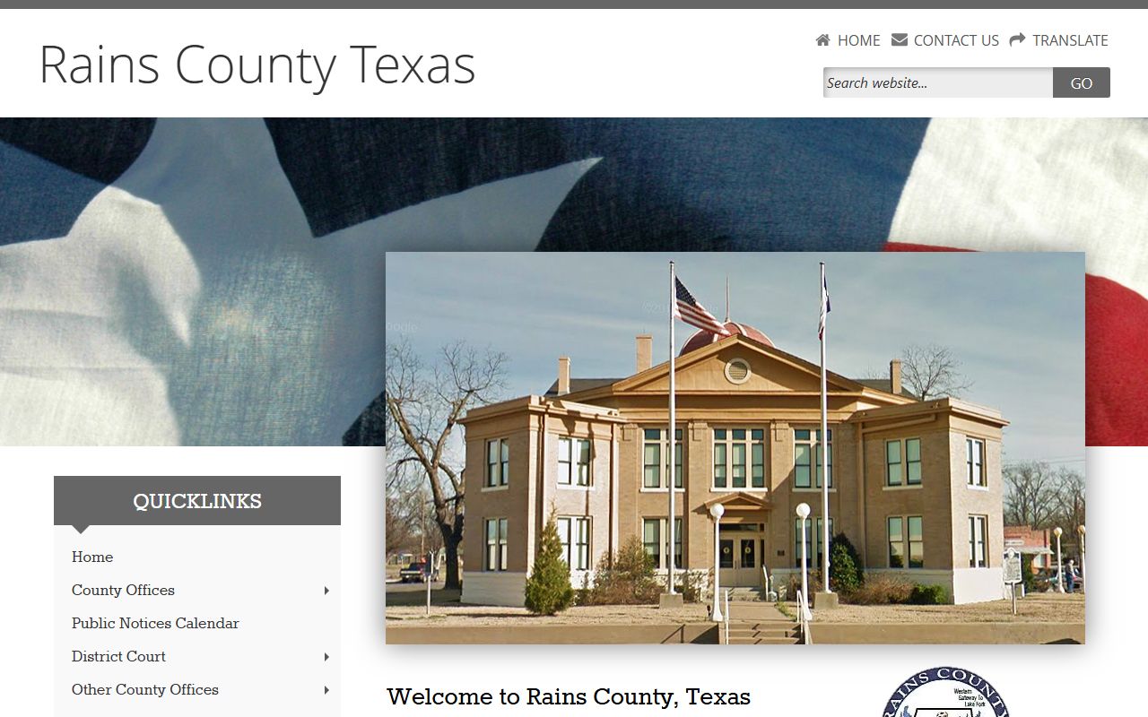 Rains County marriage license information