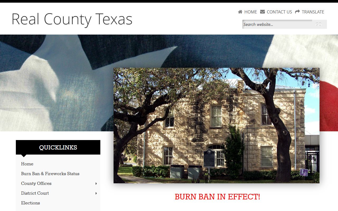 Real County marriage license information