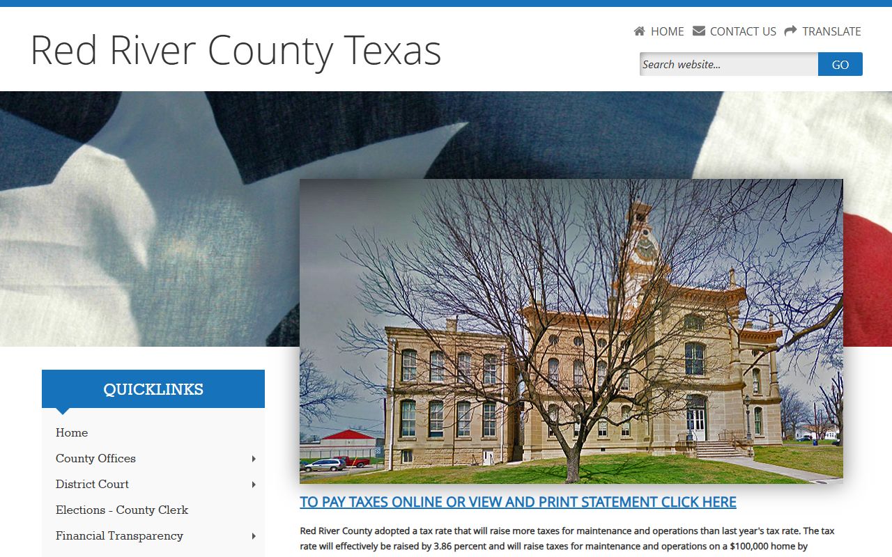 Red River County marriage license information