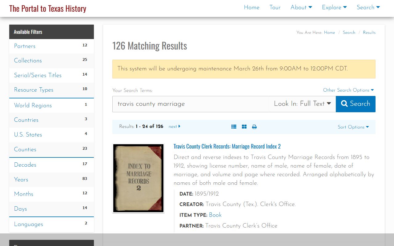 Travis County Clerk marriage license office in Austin Texas