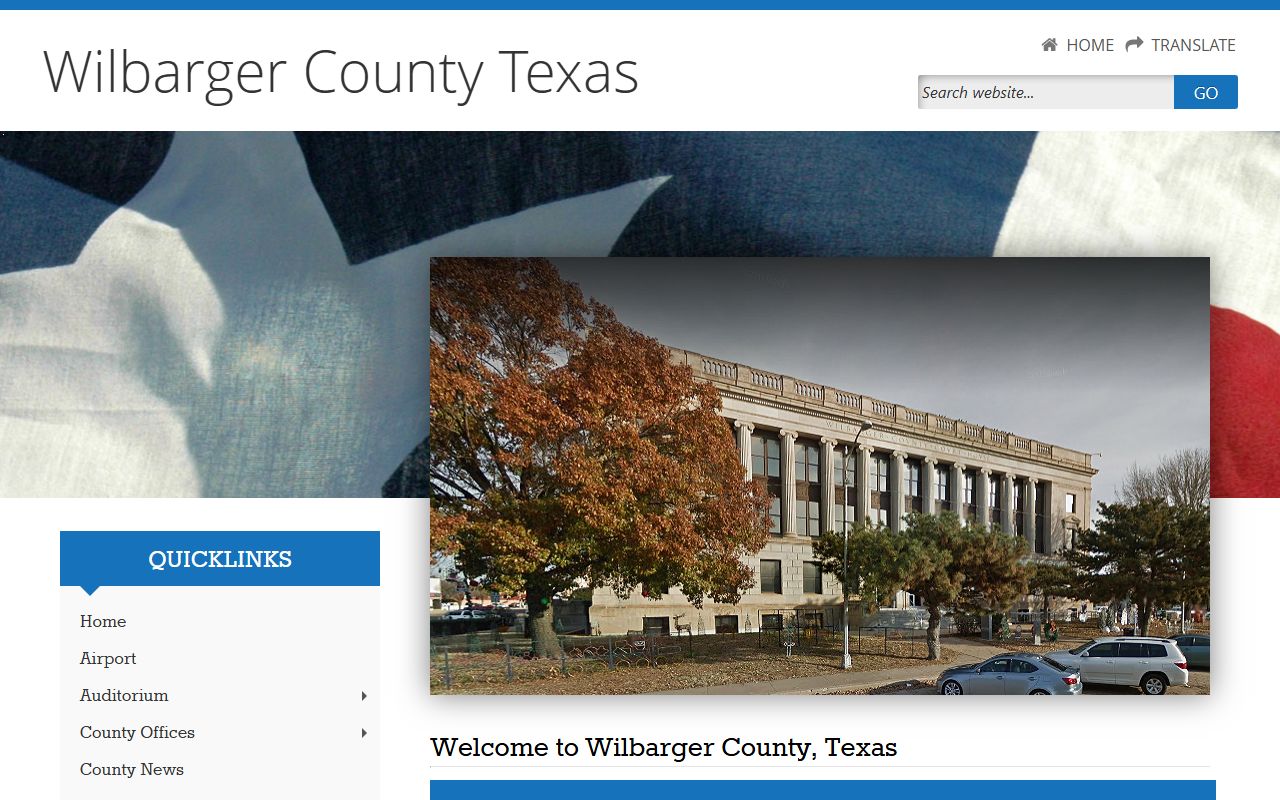Wilbarger County marriage license office information